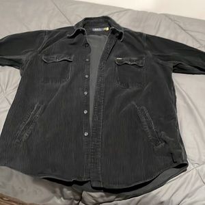 Ralph lauren button down cord shirt